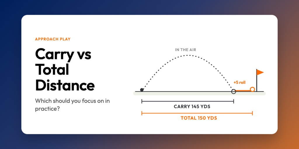 Carry vs total distance header